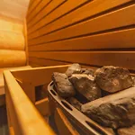 Holiday home Naturstammhaus Mit Sauna, Coffee And Tea For Free Olbronn-Durrn