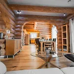 Naturstammhaus Mit Sauna, Coffee And Tea For Free * Olbronn-Durrn