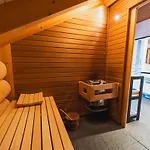 Holiday home Naturstammhaus Mit Sauna, Coffee And Tea For Free