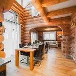 Naturstammhaus Mit Sauna, Coffee And Tea For Free Olbronn-Durrn