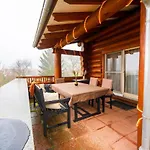 Naturstammhaus Mit Sauna, Coffee And Tea For Free Holiday home Olbronn-Durrn