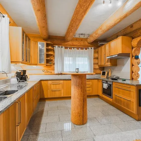 Naturstammhaus Mit Sauna, Coffee And Tea For Free Prázdninový dům *