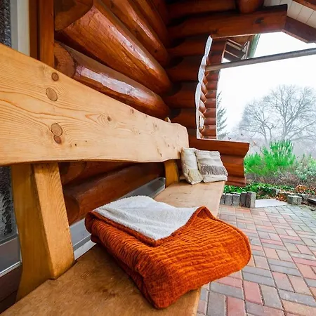 Prázdninový dům Naturstammhaus Mit Sauna, Coffee And Tea For Free *