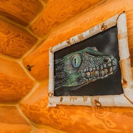 Naturstammhaus Mit Sauna, Coffee And Tea For Free Prázdninový dům *