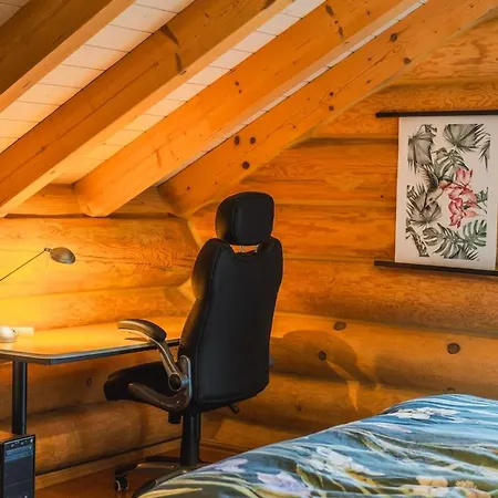 Casa vacanze Naturstammhaus Mit Sauna, Coffee And Tea For Free Olbronn-Durrn