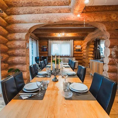 Naturstammhaus Mit Sauna, Coffee And Tea For Free *