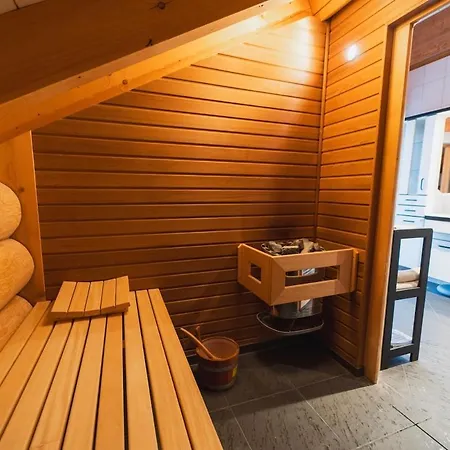 Prázdninový dům Naturstammhaus Mit Sauna, Coffee And Tea For Free