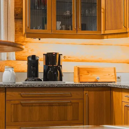 Casa vacanze Naturstammhaus Mit Sauna, Coffee And Tea For Free Olbronn-Durrn