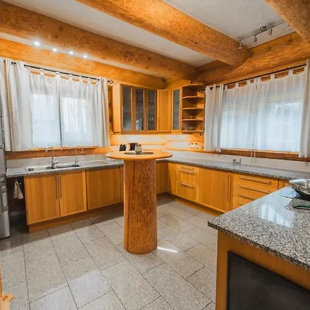 Naturstammhaus Mit Sauna, Coffee And Tea For Free Olbronn-Durrn