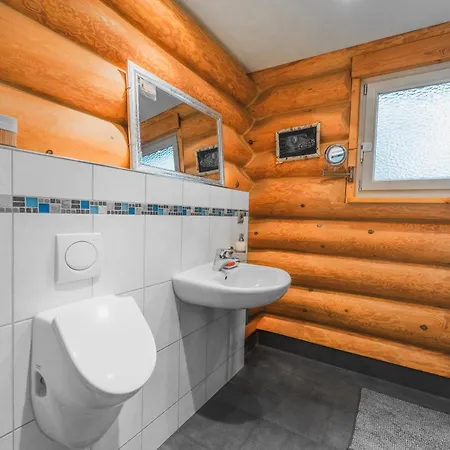 Naturstammhaus Mit Sauna, Coffee And Tea For Free Prázdninový dům