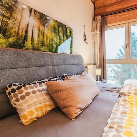 Naturstammhaus Mit Sauna, Coffee And Tea For Free