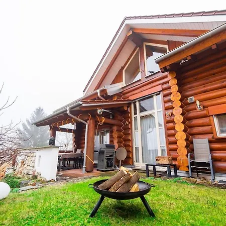Holiday home Naturstammhaus Mit Sauna, Coffee And Tea For Free