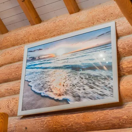 Naturstammhaus Mit Sauna, Coffee And Tea For Free Olbronn-Durrn