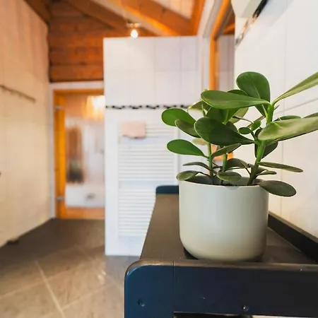 Naturstammhaus Mit Sauna, Coffee And Tea For Free