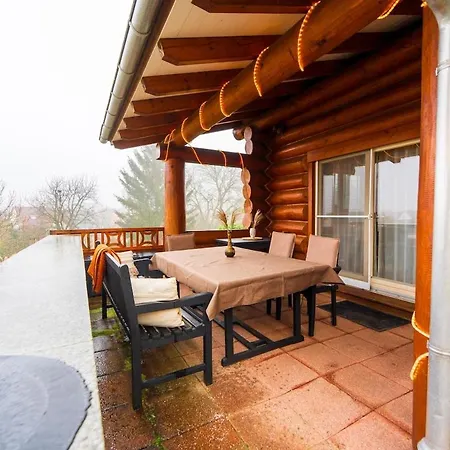 Naturstammhaus Mit Sauna, Coffee And Tea For Free Prázdninový dům Olbronn-Durrn