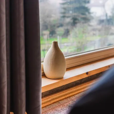 Naturstammhaus Mit Sauna, Coffee And Tea For Free Olbronn-Durrn