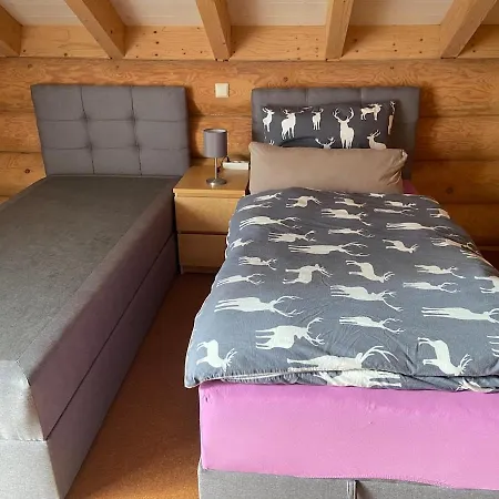 Naturstammhaus Mit Sauna, Coffee And Tea For Free * Olbronn-Durrn