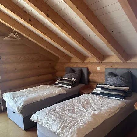 Holiday home Naturstammhaus Mit Sauna, Coffee And Tea For Free Olbronn-Durrn