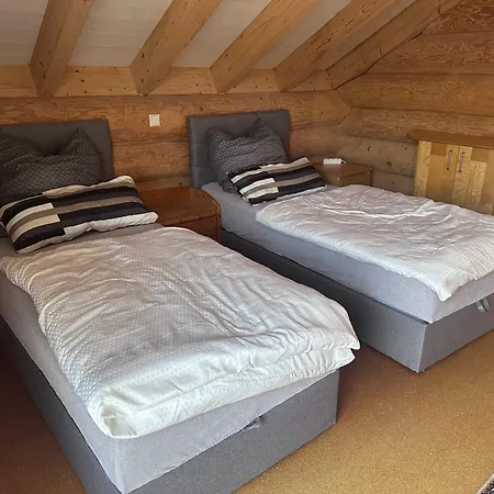 Naturstammhaus Mit Sauna, Coffee And Tea For Free Olbronn-Durrn
